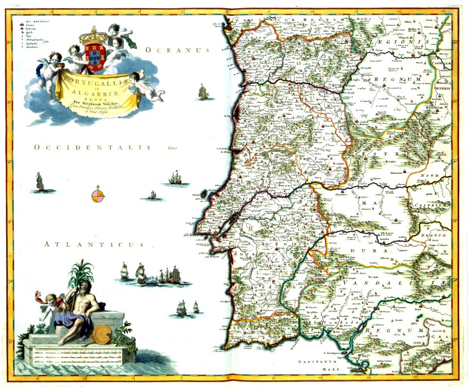 Atlas Van der Hagen-KW1049B12 017-PORTUGALLIAE et ALGARBIAE REGNA