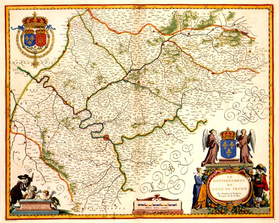 Atlas Van der Hagen-KW1049B12 020-LE GOVVERNEMENT DE LISLE DE FRANCE