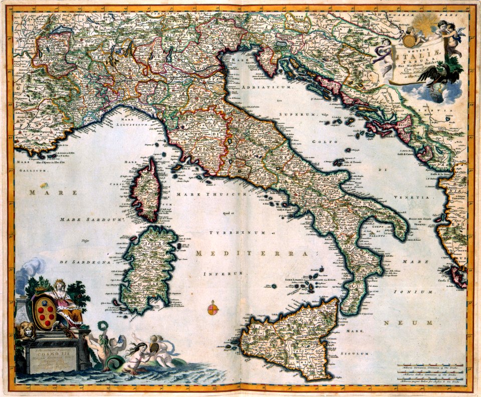 Atlas Van der Hagen-KW1049B12 049-TOTIUS ITALIAE TABULA