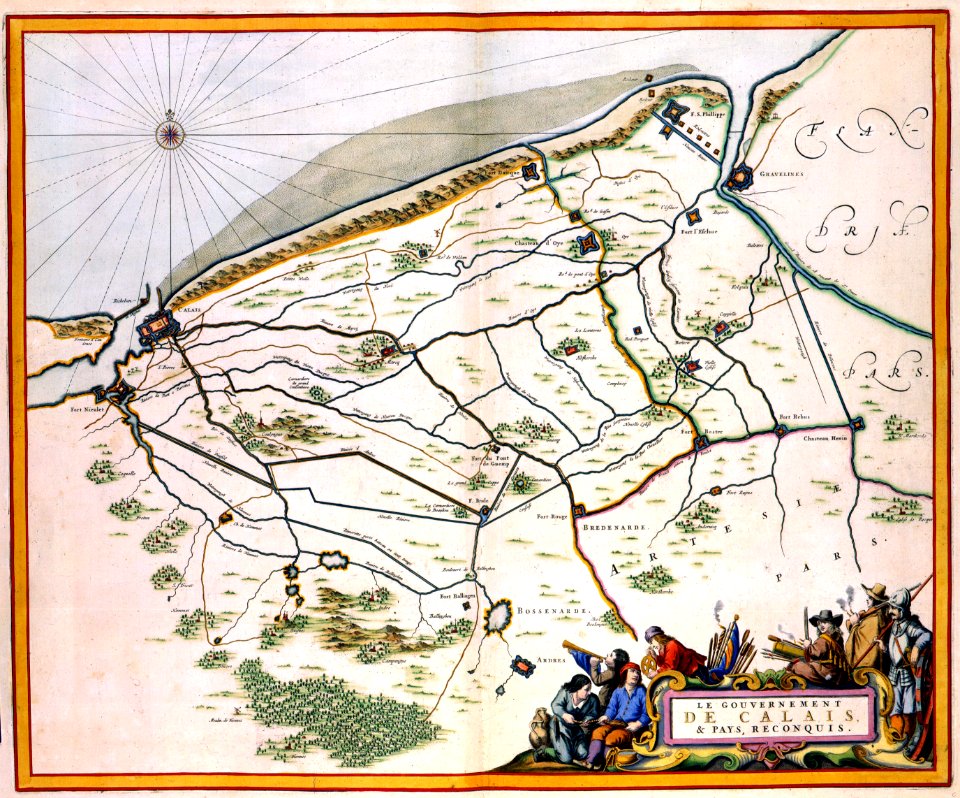 Atlas Van der Hagen-KW1049B12 032-LE GOUVERNEMENT DE CALAIS, & PAIS, RECONQUIS