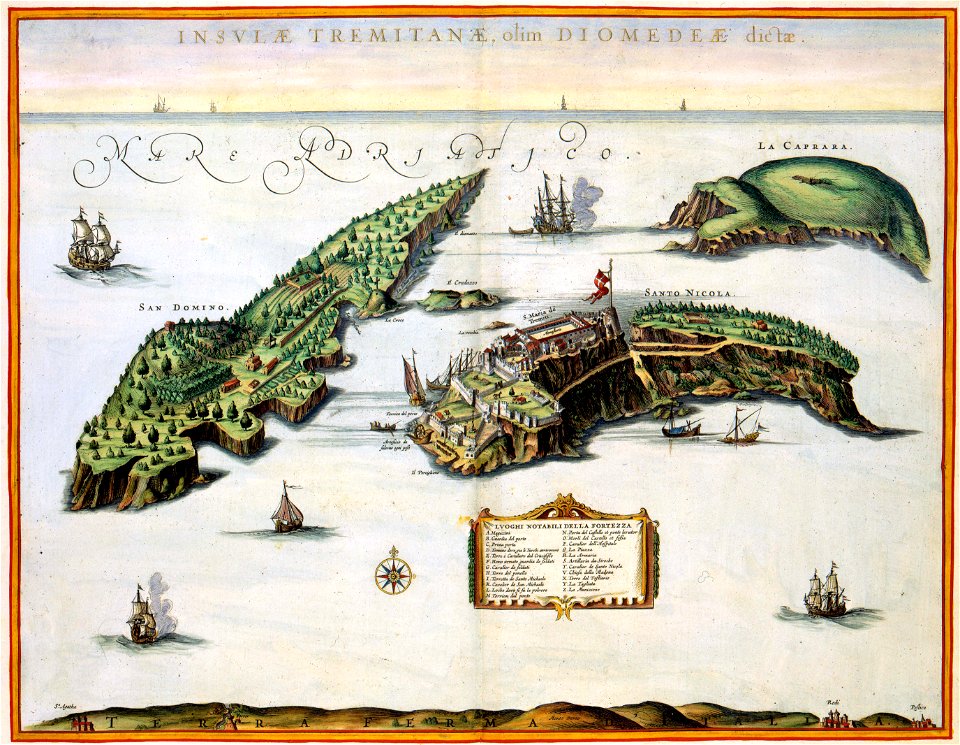 Atlas Van der Hagen-KW1049B12 082-INSULAE TREMITANAE, olim DIOMEDEAE dictae