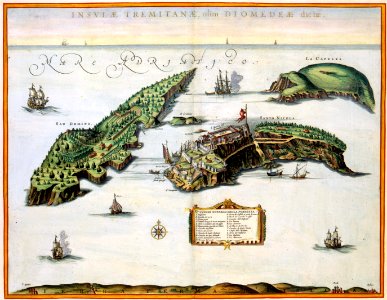 Atlas Van der Hagen-KW1049B12 082-INSULAE TREMITANAE, olim DIOMEDEAE dictae