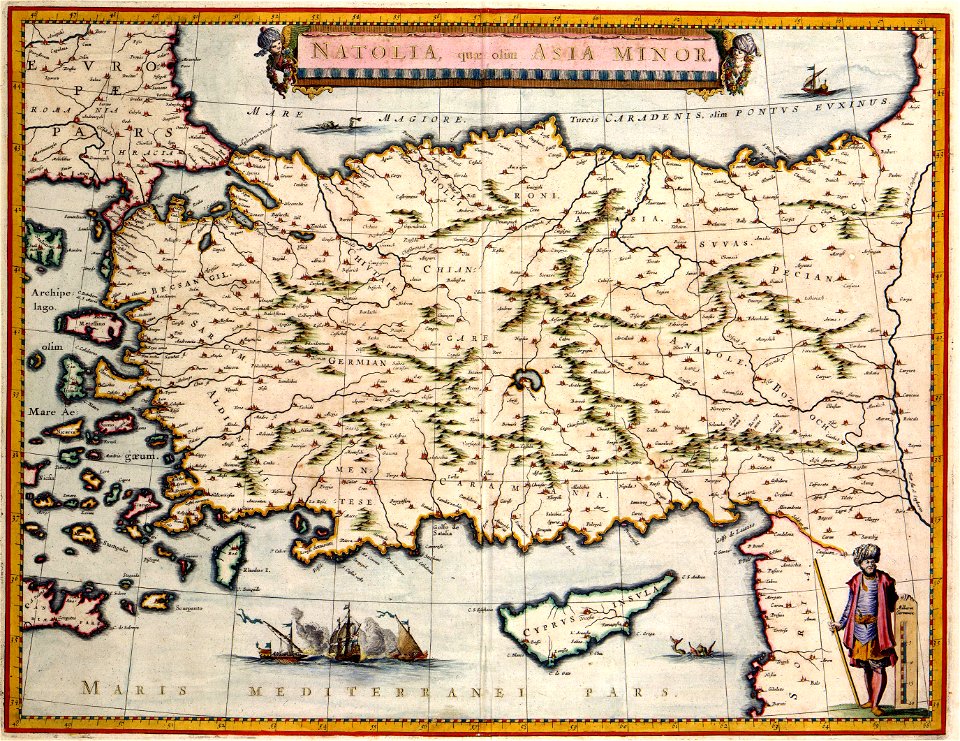 Atlas Van der Hagen-KW1049B13 004-NATOLIA, quae olim ASIA MINOR