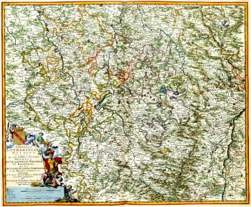 Atlas Van der Hagen-KW1049B12 047-GENERALIS LOTHARINGIA DUCATUS TABULA, qua accuratissimé ostenduntur DUCATUS LOTHARINGIAE PROPRIAE ET BARRENSIS