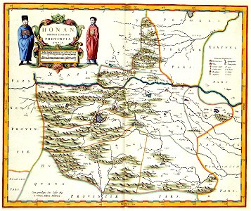 Atlas Van der Hagen-KW1049B13 040-HONAN. IMPERII SINARVM PROVINCIA QVINTA