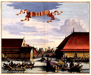 Atlas Van der Hagen-KW1049B13 027-Het SLACHT ofte VLEES HAL op BATATVIA