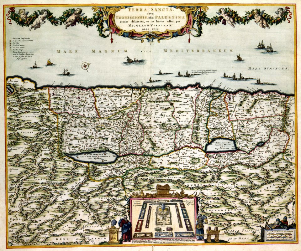 Atlas Van der Hagen-KW1049B13 008-TERRA SANCTAE SIVE PROMISSIONIS, olim PALESTINA