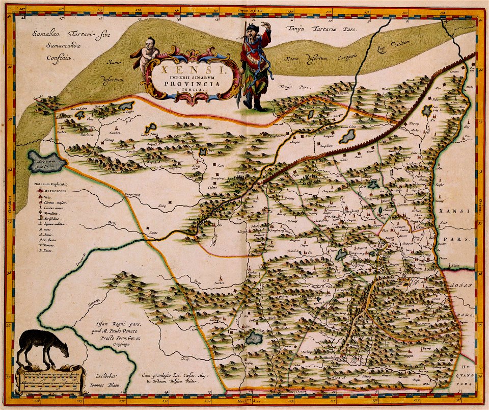 Atlas Van der Hagen-KW1049B13 038-XENSI. IMPERII SINARVM PROVINCIA TERTIA