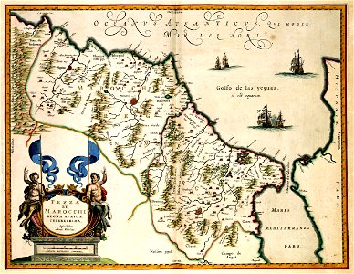 Atlas Van der Hagen-KW1049B13 059-FEZZAE ET MAROCCHI REGNA AFRICAE CELEBERRIMA,