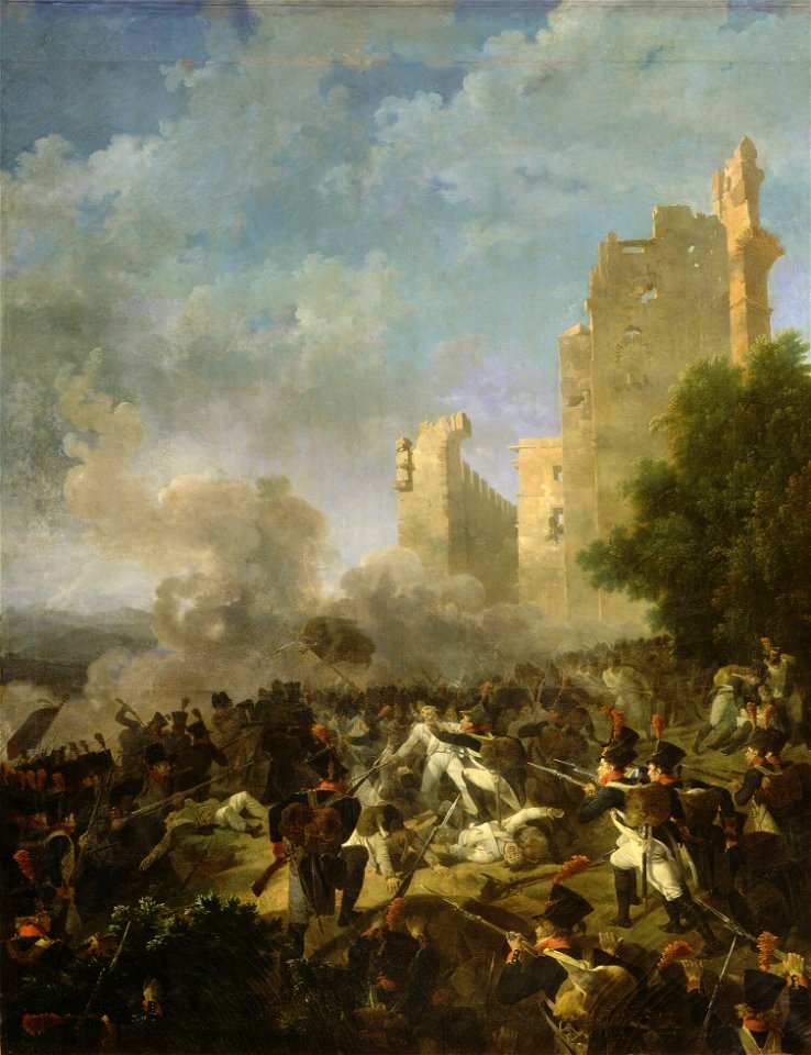Attaque du château de Cossaria, 13 avril 1796