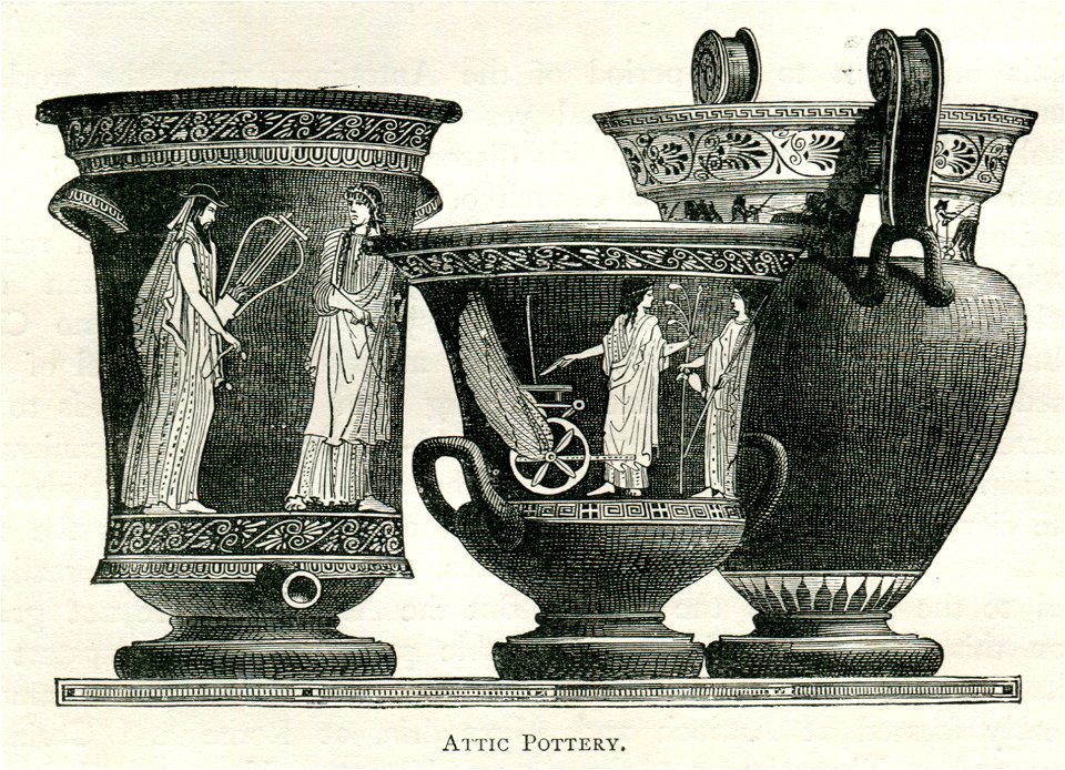 Attic pottery - Mahaffy John Pentland - 1890