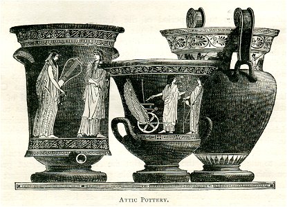 Attic pottery - Mahaffy John Pentland - 1890