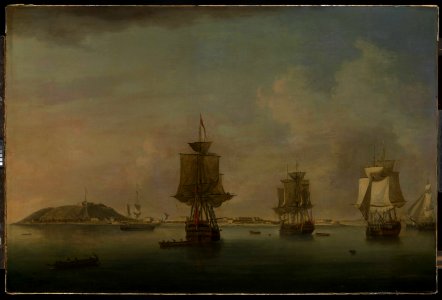 Attack on Goree, 29 December 1758 RMG BHC0389