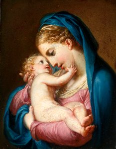 Attributed to Antonio Cavallucci The Madonna Embracing the Christ Child