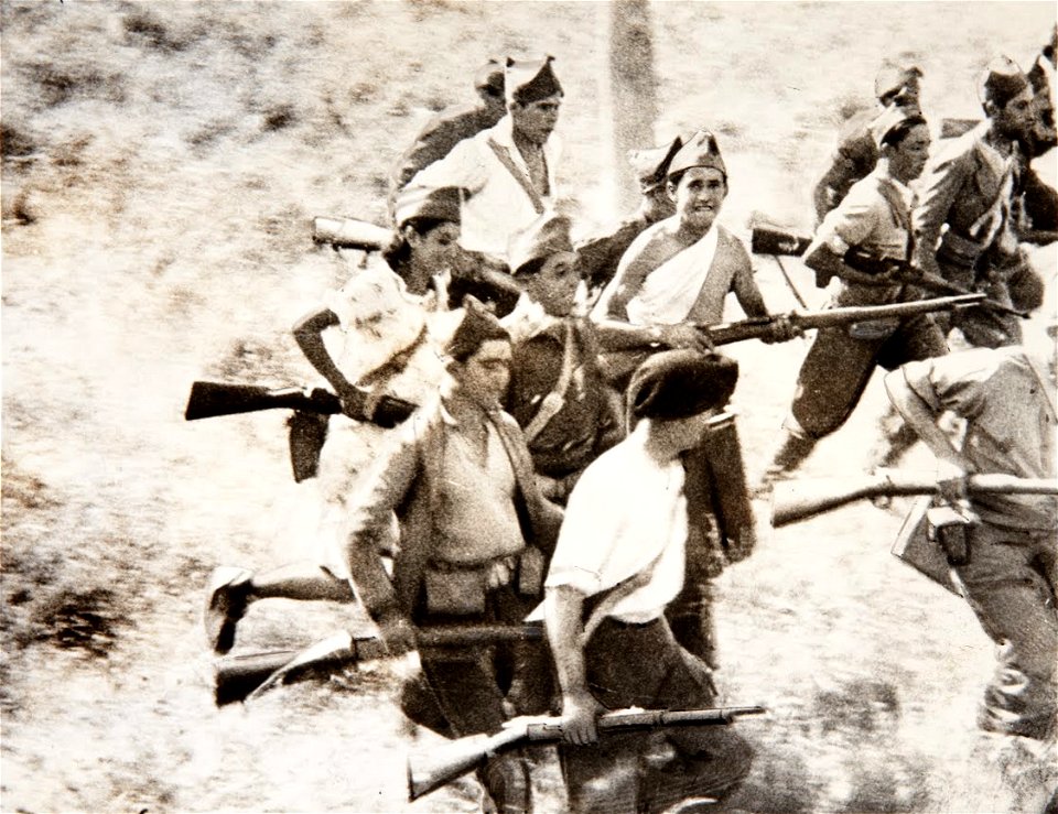 Attack on Rebel Position, Somosierra, Madrid - Google Art Project