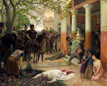 Attila et les Huns par Georges-Antoine Rochegrosse