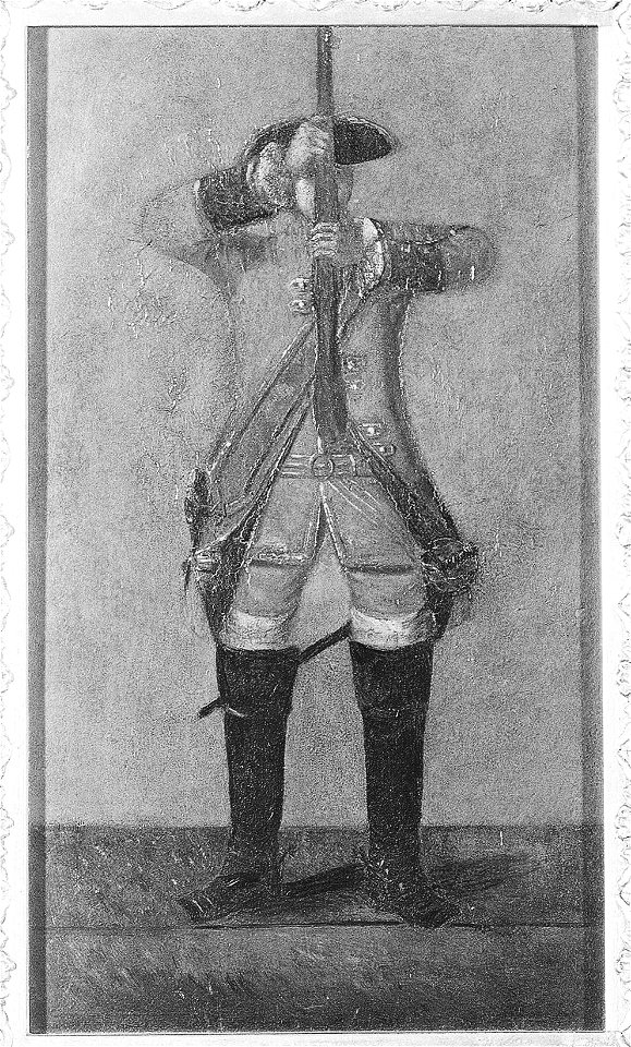 Attributed to British School, 18th century - 4th Troops of Horse Guards, Manual Exercise - RCIN 400852 - Royal Collection