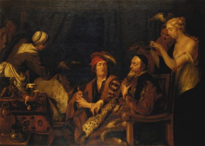 Attributed to Abraham van Dipenbeeck ('s-Hertogenbosch 1596 - Antwerp 1675) - An Allegory Relating to Paracelsus - RCIN 406128 - Royal Collection