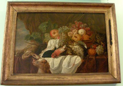 Attributed to British School, 19th century - Still Life with Fruit, Game and Animals - RCIN 404681 - Royal Collection
