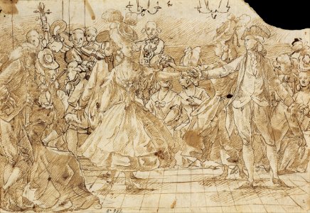 Attributed to Antoni Casanovas Torrents - Minuet - Google Art Project