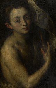 Attributed to Andrea Boscoli (1550-1606) - Saint John the Baptist - RCIN 402772 - Royal Collection