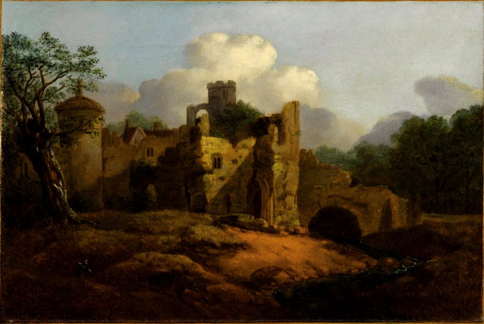 Attrib. to Thomas Gainsborough - Old Castle