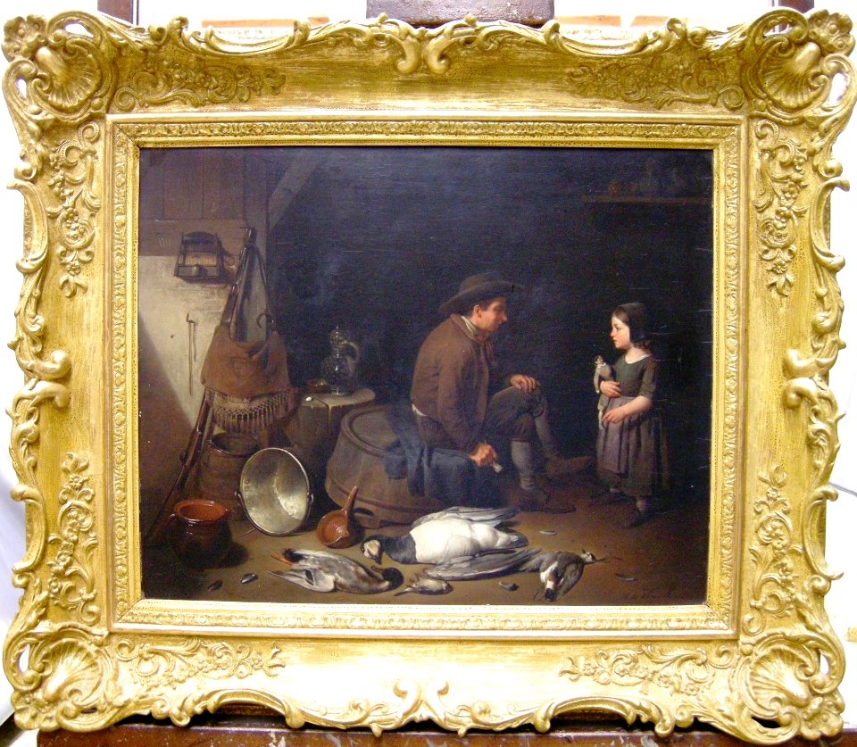Attributed to Charles Van Meer (1810-68) - Scenes from Life, Interior of a Kitchen - RCIN 407535 - Royal Collection