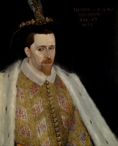 Attributed to Adrian Vanson - James VI and I, 1566 - 1625. King of Scotland 1567 - 1625. King of England and Ireland 1603 - 1625 - Google Art Project. Free illustration for personal and commercial use.