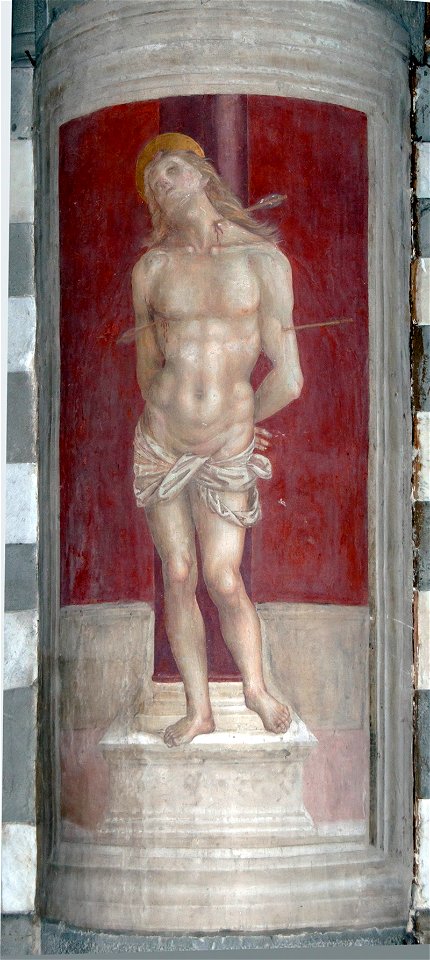 Attribuito a Perugino sec. XVI, San Sebastiano, Fiesole