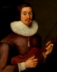 Attributed to British School, 17th century - Portrait of a Man known as David Rizzio - RCIN 401172 - Royal Collection