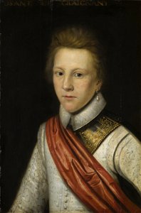 Attributed to Cornelius Johnson (1593-1661) - Portrait of a youth - RCIN 402832 - Royal Collection