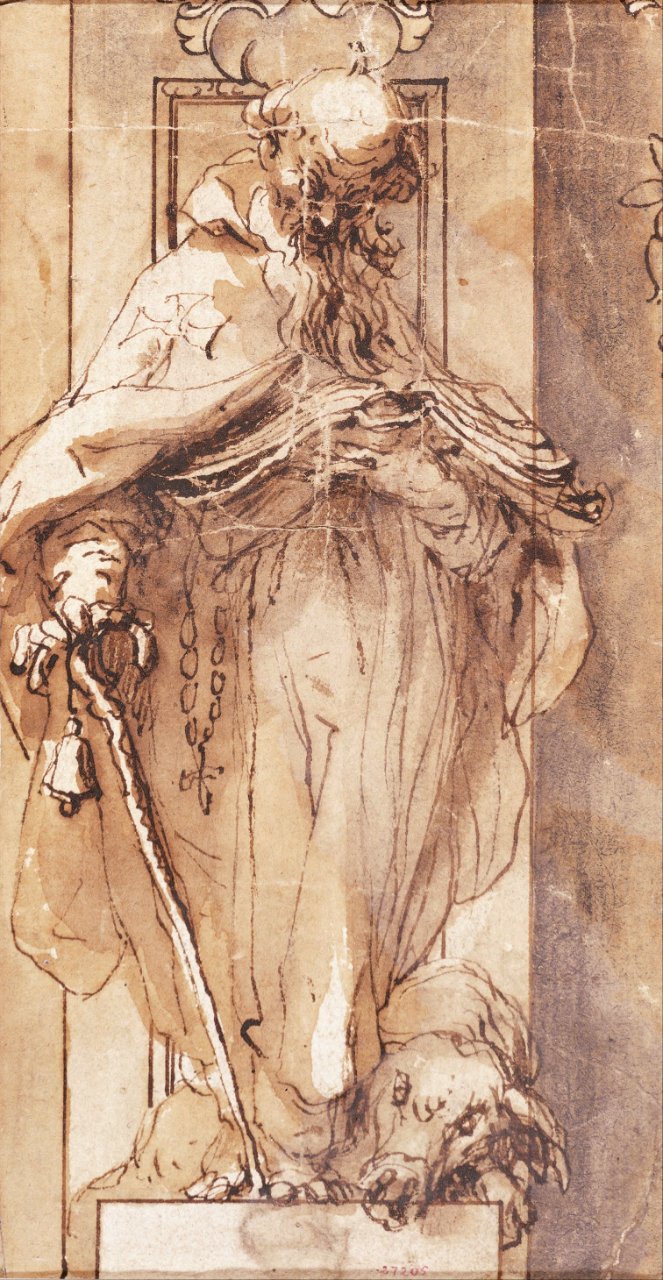 Saint Anthony the Abbot, Alonso Cano, circa 1645