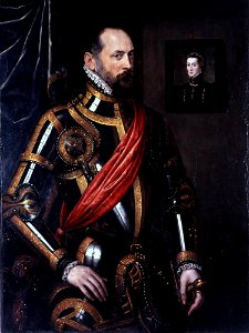 Attributed to Anthonis Mor van Dashorst (Antonio Moro) - Portrait of a Man - A1959 - Hispanic Society of America