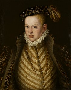 Attributed to Cristóvão de Morais (active 1551-73) - Sebastián, King of Portugal (1554-78) - RCIN 402723 - Royal Collection