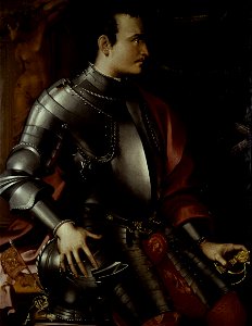 Attributed to Carlo Portelli - Portrait of Giovanni della Bande Nere, 1498-1526 - 70.45 - Minneapolis Institute of Arts