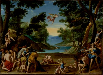 Attributed to Federico Zuccaro - Cupid and Pan - 72.PA.6 - J. Paul Getty Museum