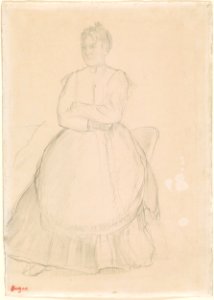 Attributed to Edgar Degas - Portrait of a Woman, 2017.60