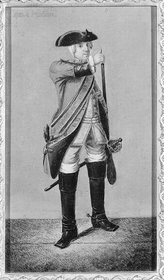 Attributed to British School, 18th century - 4th Troop of Horse Guards, Manual Exercise - RCIN 400834 - Royal Collection