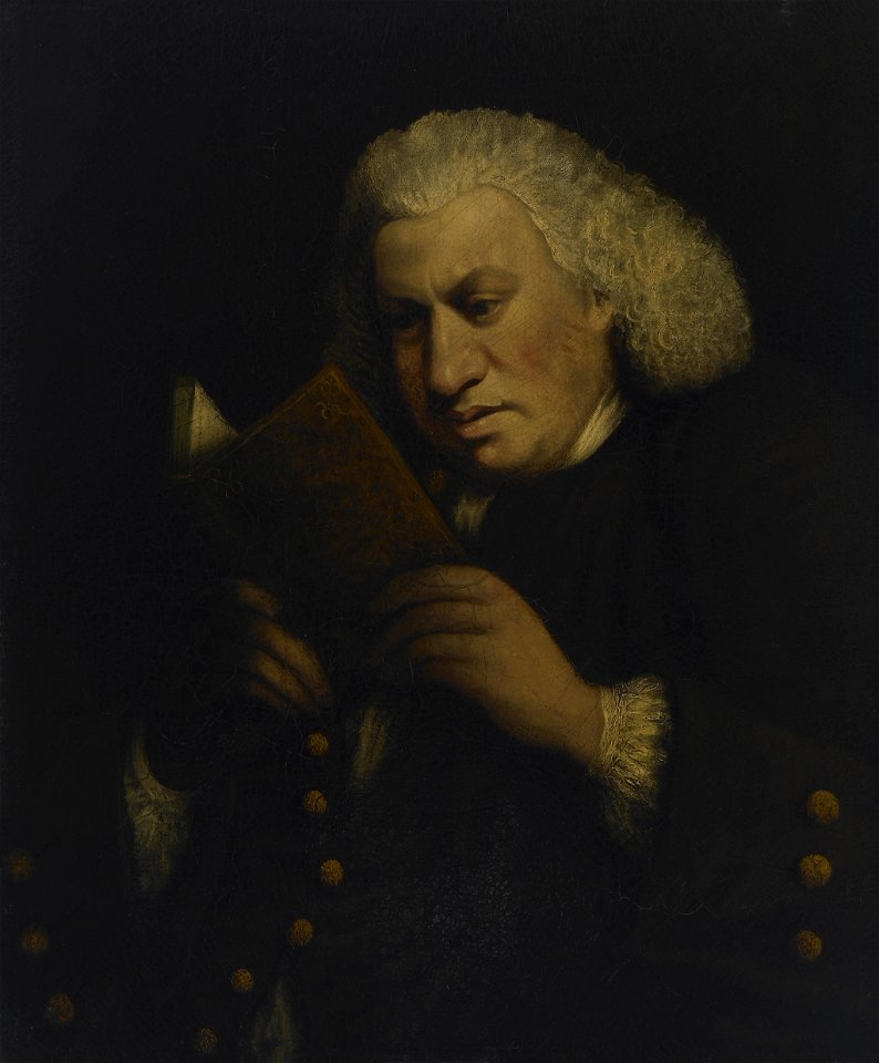 Attributed to Frances Reynolds - Portrait of Dr. Samuel Johnson - 1905-3 - Albright–Knox Art Gallery