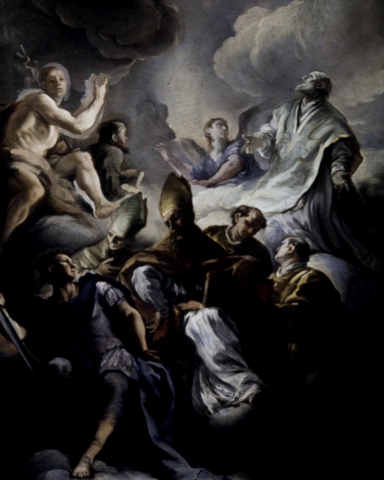 Attributed to Francesco Solimena - Saints in Glory - 65.42 - Minneapolis Institute of Arts