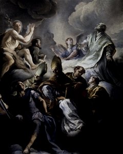 Attributed to Francesco Solimena - Saints in Glory - 65.42 - Minneapolis Institute of Arts