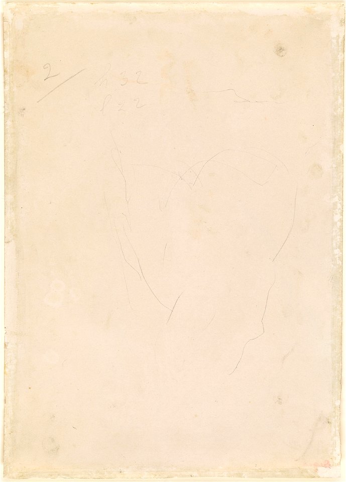 Attributed to Edgar Degas - Portrait of a Woman, 2017.60, v
