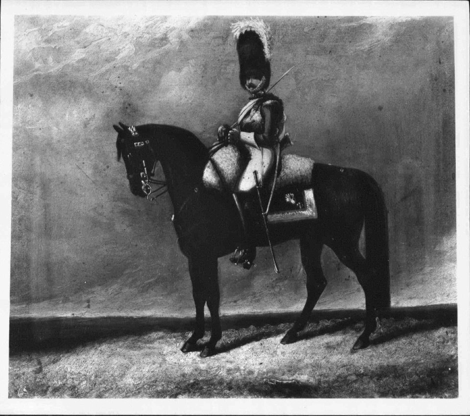 Attributed to Henry Alken (1780^-1850) - Private, 2nd Life Guards - RCIN 400795 - Royal Collection