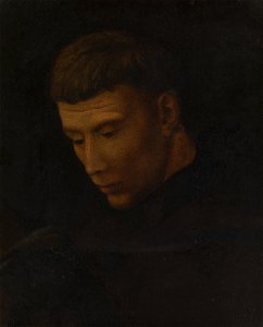 Attributed to Flemish School, 16th century - Head of a Friar - RCIN 402715 - Royal Collection