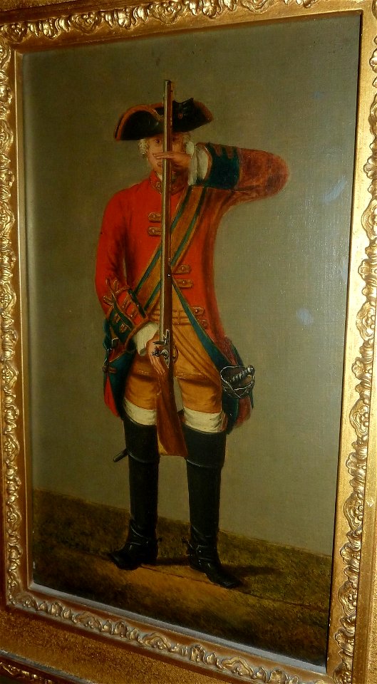 Attributed to British School, 18th century - 4th Troop of Horse Guards, Manual Exercise - RCIN 401443 - Royal Collection