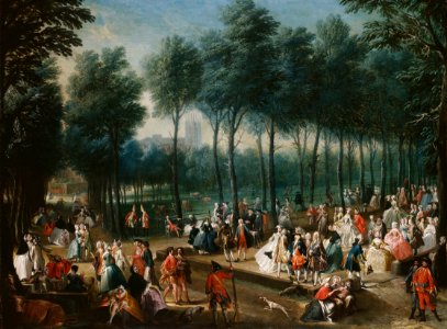 Attributed to British School, 18th century - St James's Park and the Mall - RCIN 405954 - Royal Collection