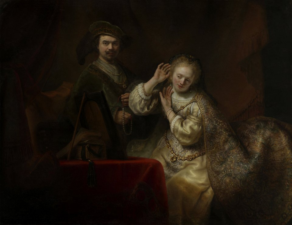 Attributed to Ferdinand Bol (Dordrecht 1616-Amsterdam 1680) - Rembrandt and his Wife Saskia - RCIN 406574 - Royal Collection