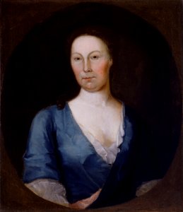 Attributed to Gustavus Hesselius - Mrs. Gustavus Brown - Google Art Project