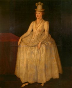 Attributed to German School, 16th century - Dorothy, Duchess of Saxony, traditionally identified as - RCIN 406186 - Royal Collection