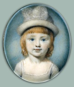 Attributed to George Engleheart - Portrait of a Child - Google Art Project. Free illustration for personal and commercial use.